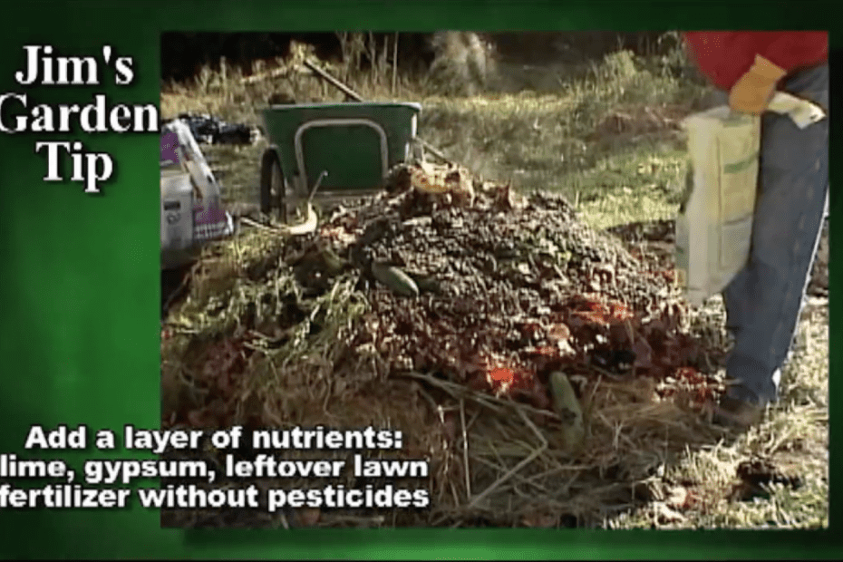 How to build a compost pile