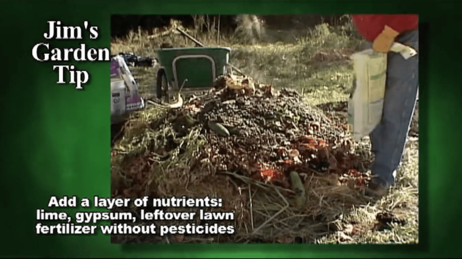 How to build a compost pile